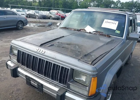 1990 Jeep Cherokee Pioneer из США, поврежденный, VIN 1J4FJ38L1LL129725